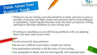 How to Develop Writing Skills | PPTX