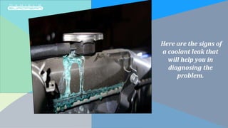 How to Diagnose Porsche Cayenne Coolant Leak from Certified Mechanics
