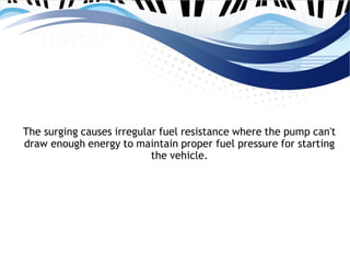 How To Diagnose The Fuel Pump PDF