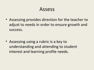 How to differentiate instruction in a mixed ability classroom | PPT