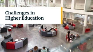 Challenges in
Higher Education
 