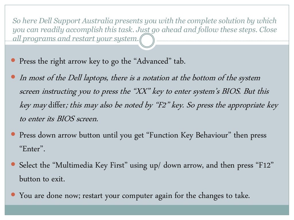 How To Disable Dell Laptop Function Key