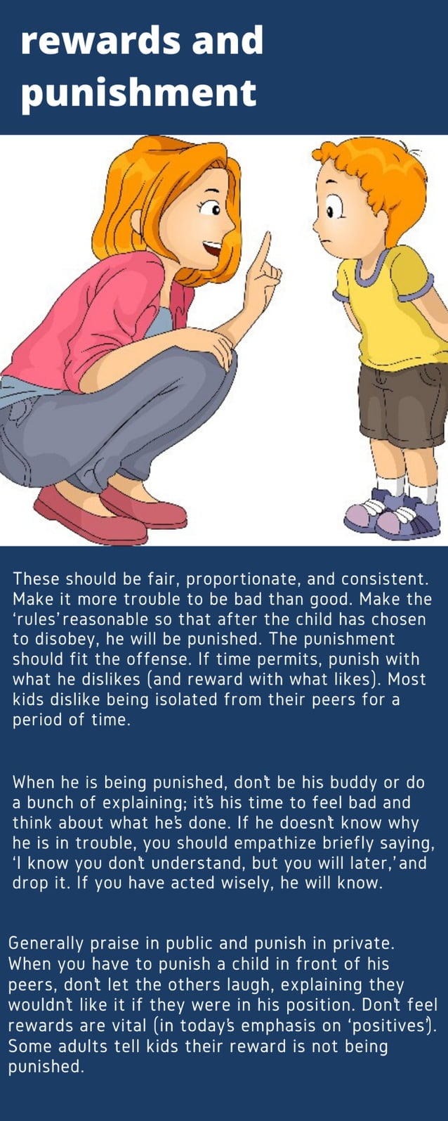how to discipline youth with rewards and punishment general advice PDF