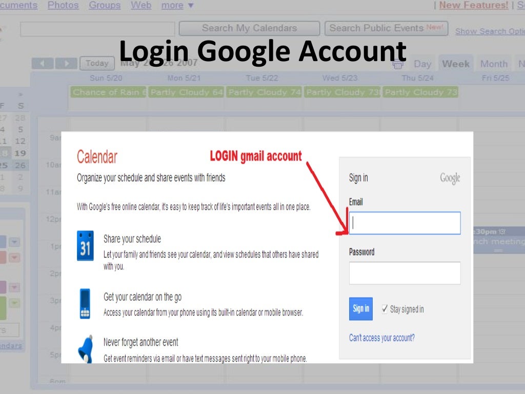 Google Calendar How To Display Weather Information