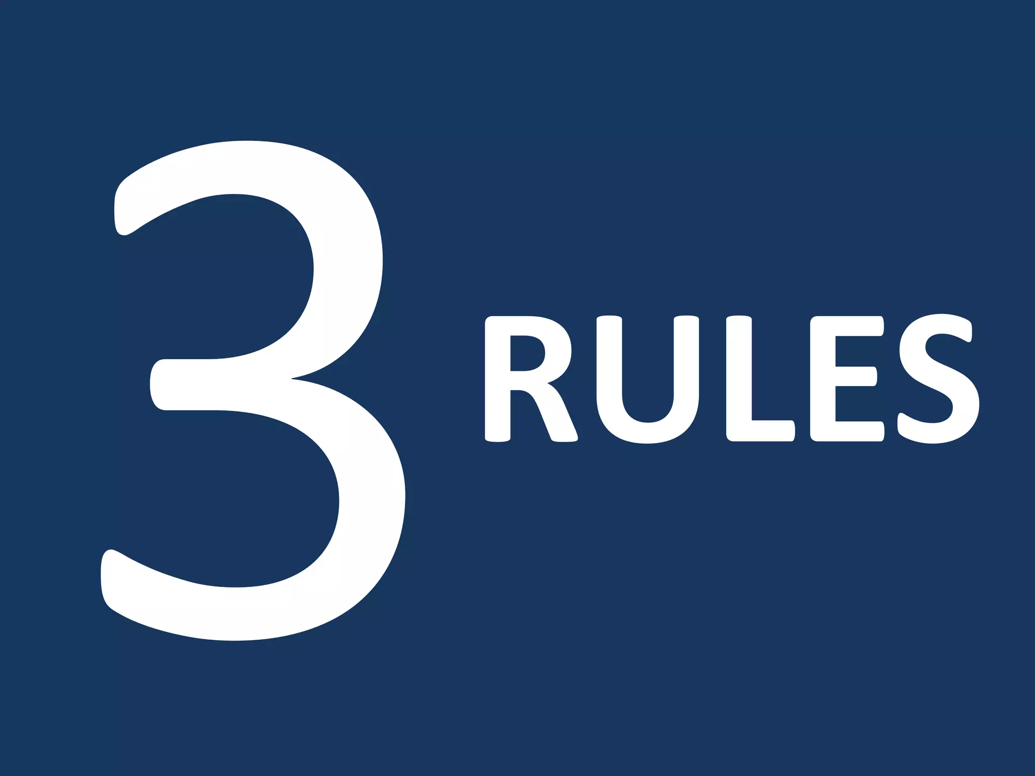 3RULES