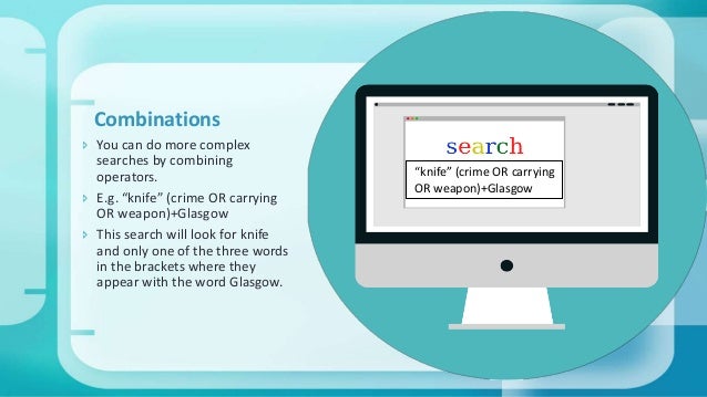 How to do a boolean search in google