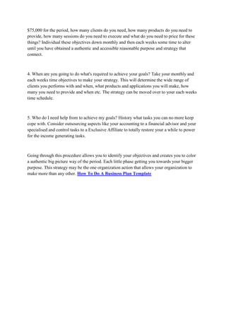 Business plans examples picture