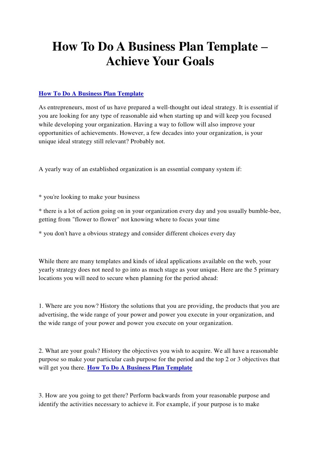 Sample of business plan pdf picture