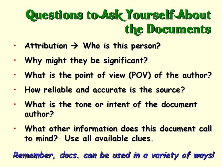 point of view dbq essay point of view dbq essay
