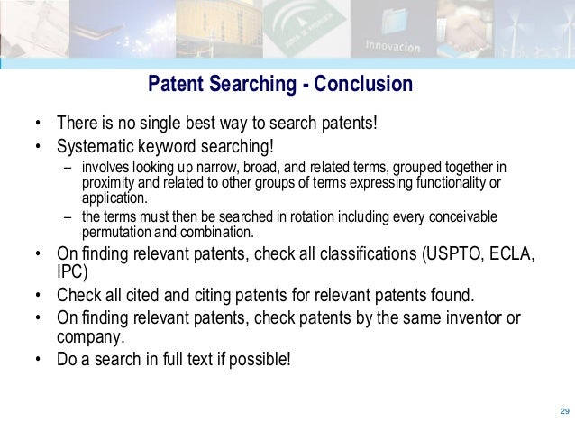 How to do an effective patent search