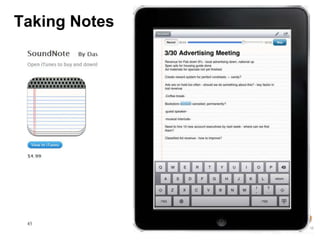 Taking Notes




 45
 