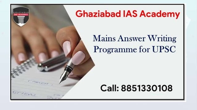 UPSC IAS answer writing practice for beginners | Get best UPSC Coaching ...