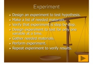 How To Do A Science Fair Project | PPT