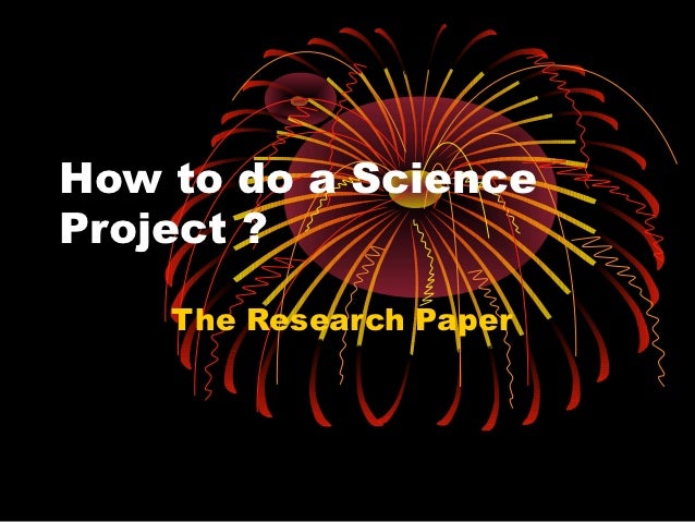 How to do term paper
