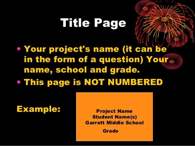 how to do a science project powerpoint research paper science projects ppt