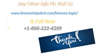 How to do binance login