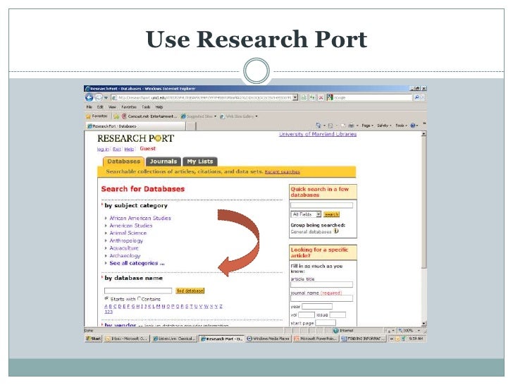 how to do research on a company