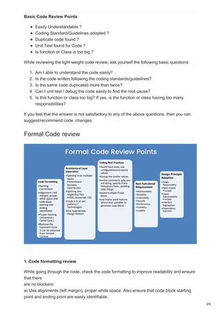 How to do code review and use analysis tool in software development | PDF
