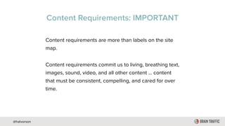 #Howto do a content strategy