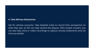 How to Document Evidence at the Scene of a Car Accident | PDF