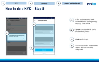 31
How to do eKYC – Step 4
Click on activate sensor
Click on OK to allow
the device
Click on OK to
provide necessary
permission
13
In case sensor does not flash light after activating sensor then connect sensor again
12
14
14
13
12
KYC Biometric Capture fingerprintCCii
 