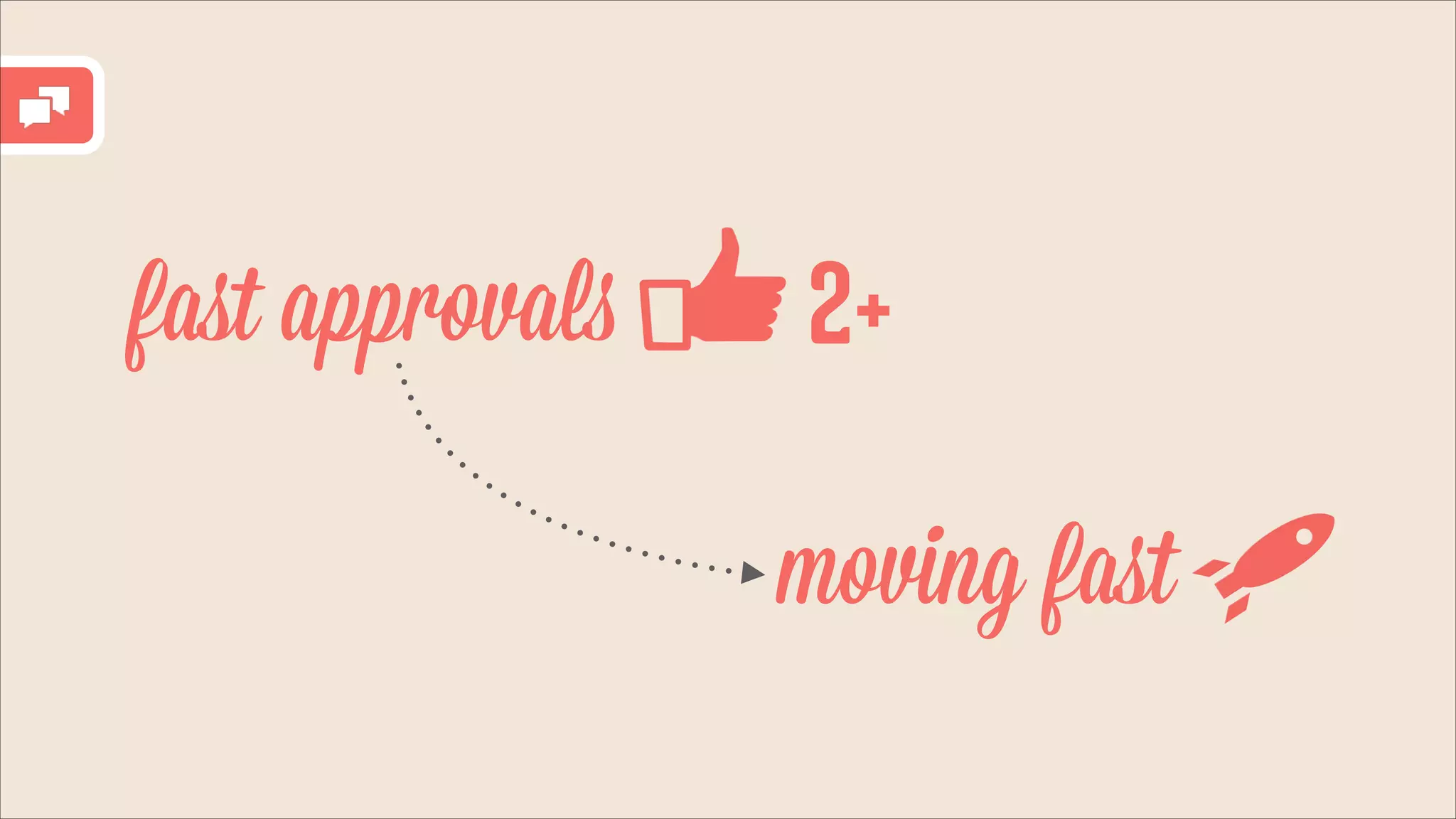 faﬆ approvals

2+
moving faﬆ

 
