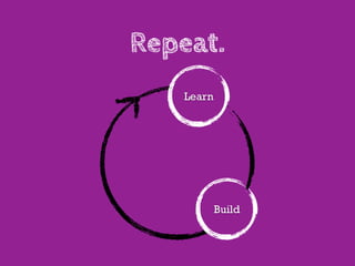 Repeat.
   Learn




           Build
 