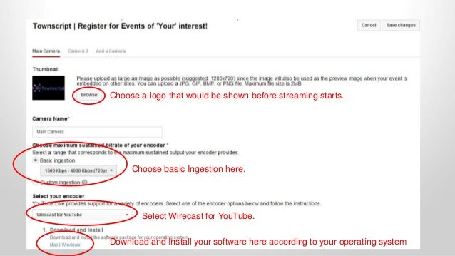 youtube wirecast download