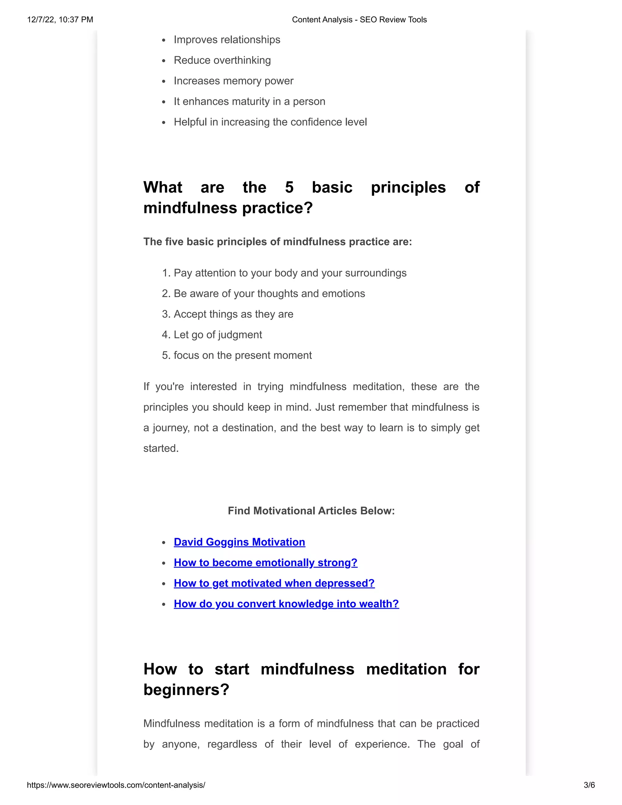How To Do Mindfulness Meditation.pdf