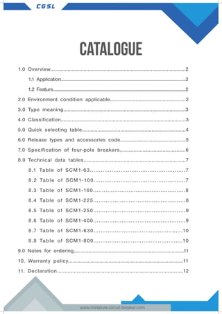 How to do moulded case circuit breaker selection? | PDF