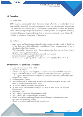 How to do moulded case circuit breaker selection? | PDF