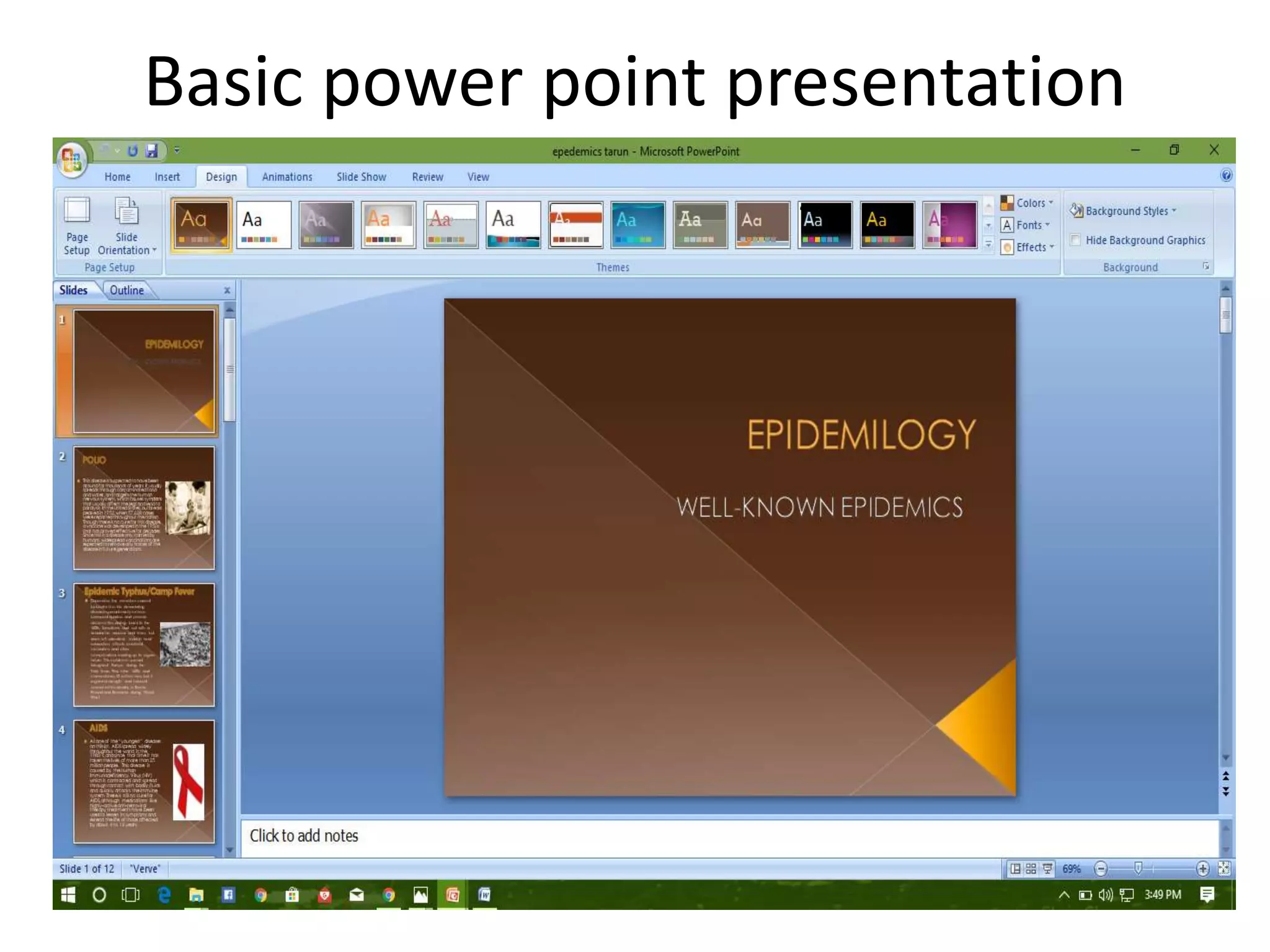 How to do presentation ppt