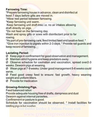 How To Do Profitable Pig Farming