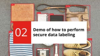 Demo of how to perform
secure data labeling02
 