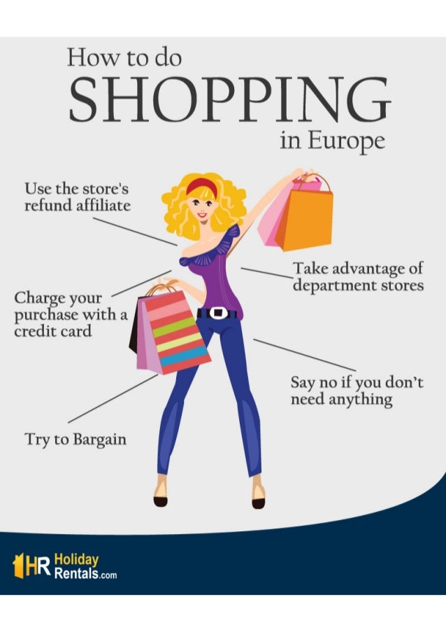 How to do Shopping in Europe