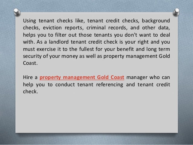How to do tenant credit check and tenant referencing