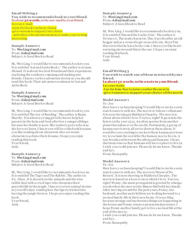 How To Do The Short Writing Pt3