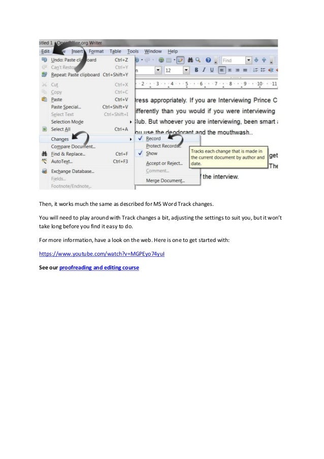 How To Do Track Changes In Word By Jennie Harborth