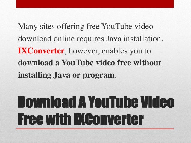Ix video converter online