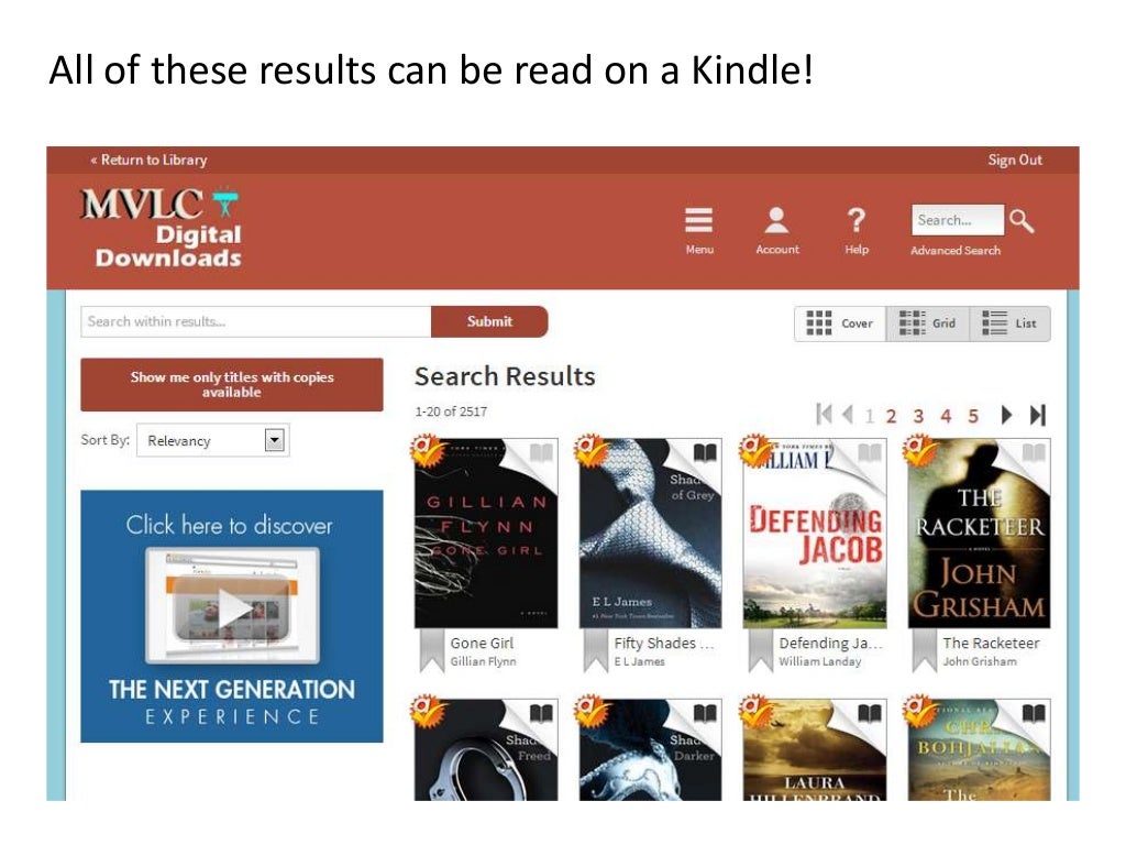How To Download Library Ebooks To Your Kindle