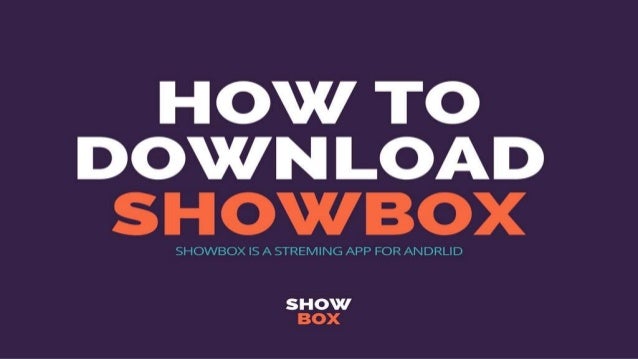 get showbox app for android