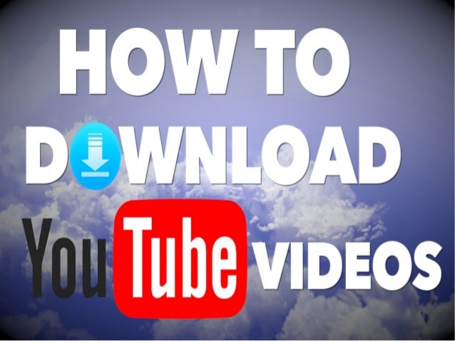 how to save youtube videos to your computer