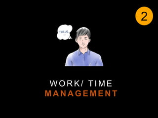 2
W O R K / T I M E
M A N A G E M E N T
 