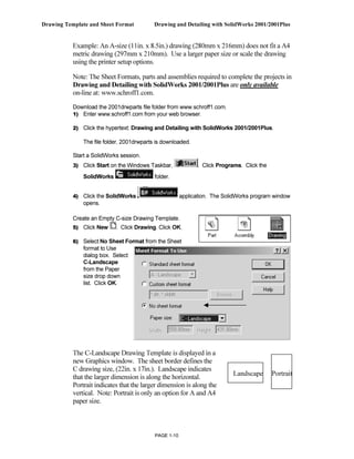 Program Format In Drawing SOLID WORK DRAWING | PDF