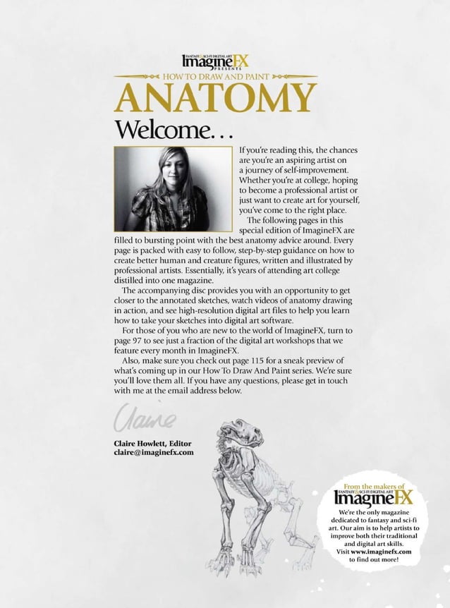 How to draw and paint anatomy PDF