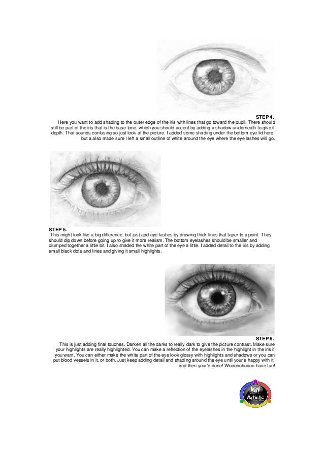How to draw an eye
