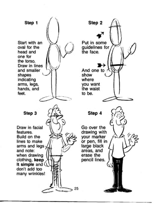 How to draw blitz cartoons