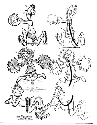 How to draw blitz cartoons