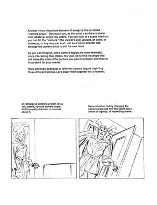 How to draw comics the marvel way