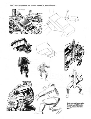 How to draw comics the marvel way